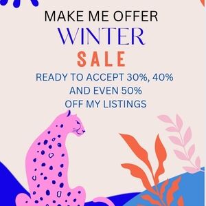 Winter Sale Make me an offer